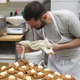 Joe Caputo making zeppole